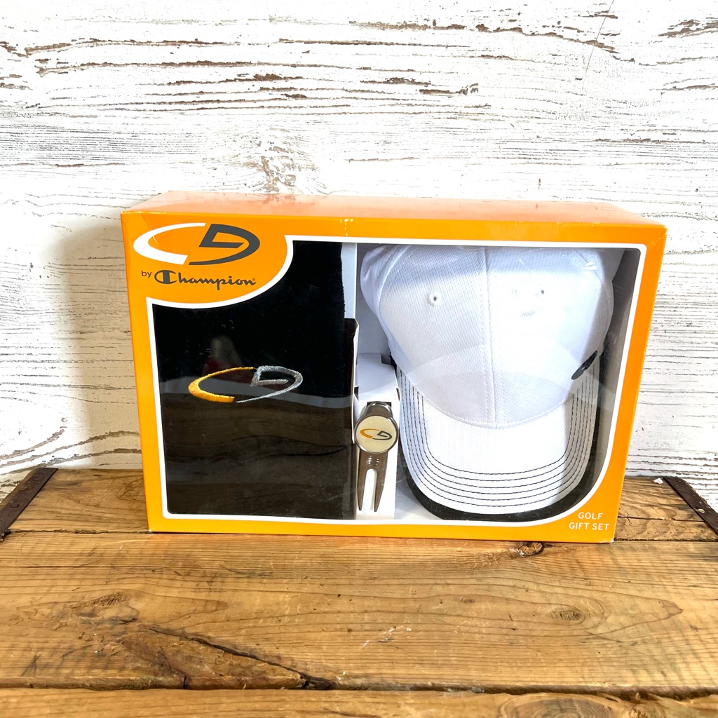 Champion Golf Gift Set Nwt Hat Divot Tool Towel